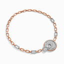 Empire Two-Tone Diamond Statement Collar Necklace