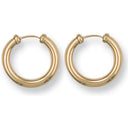 Yellow Gold 18mm Capped Sleepers