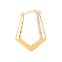 Yellow Gold Fancy Creoles