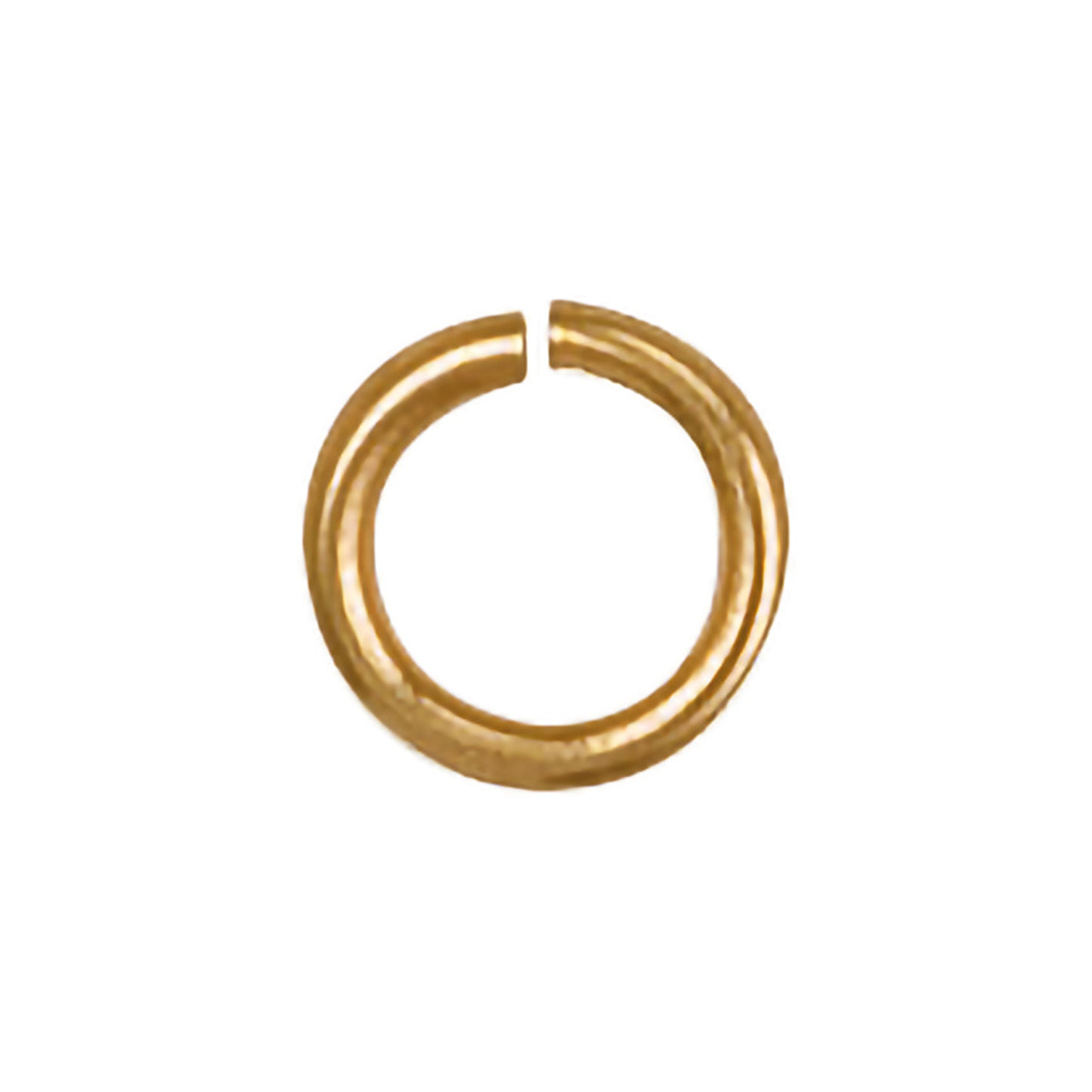 Yellow Gold 7mm Jump Ring (Pack of 6) - 9ct Gold