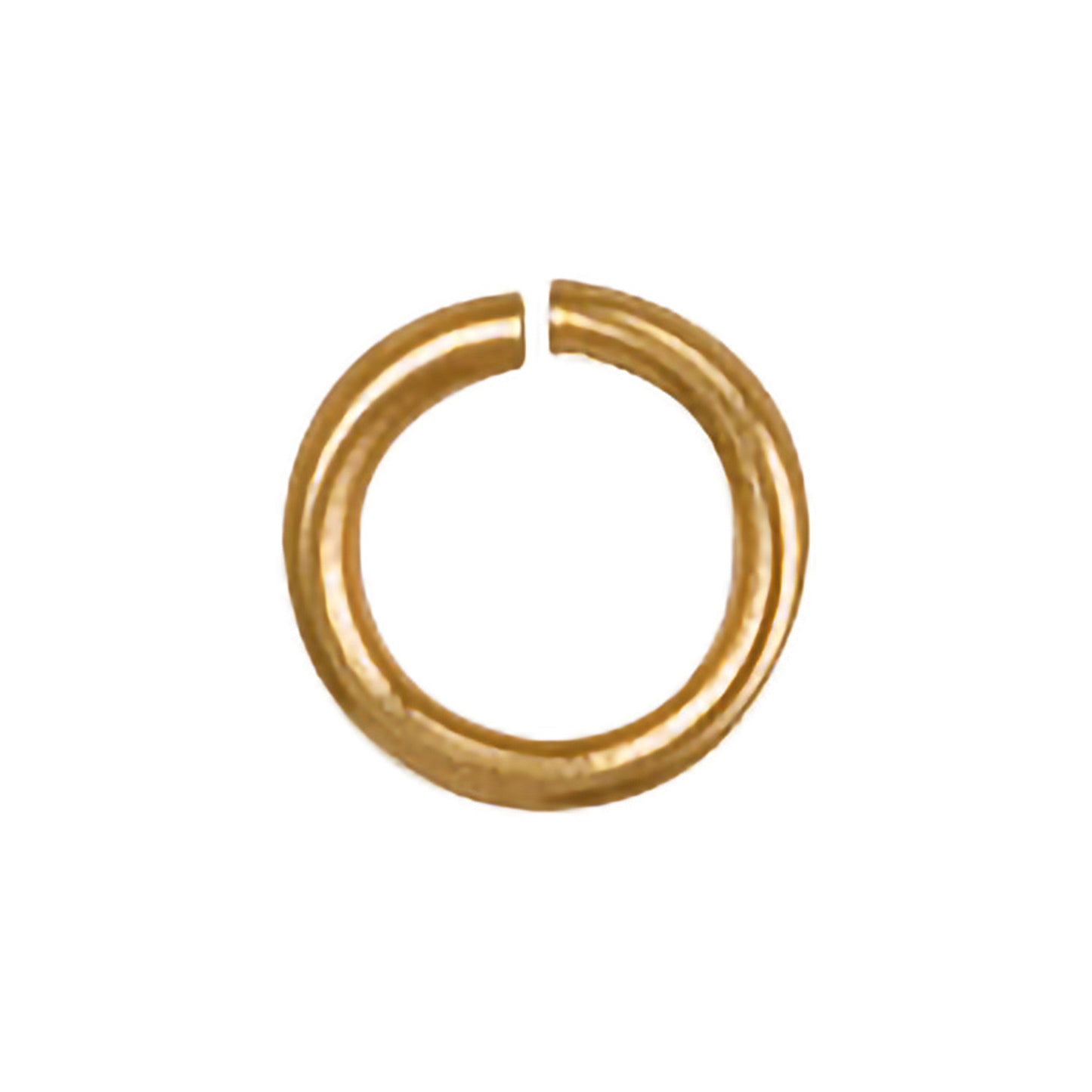 Yellow Gold 8mm Jump Ring (Pack of 6) - 9ct Gold