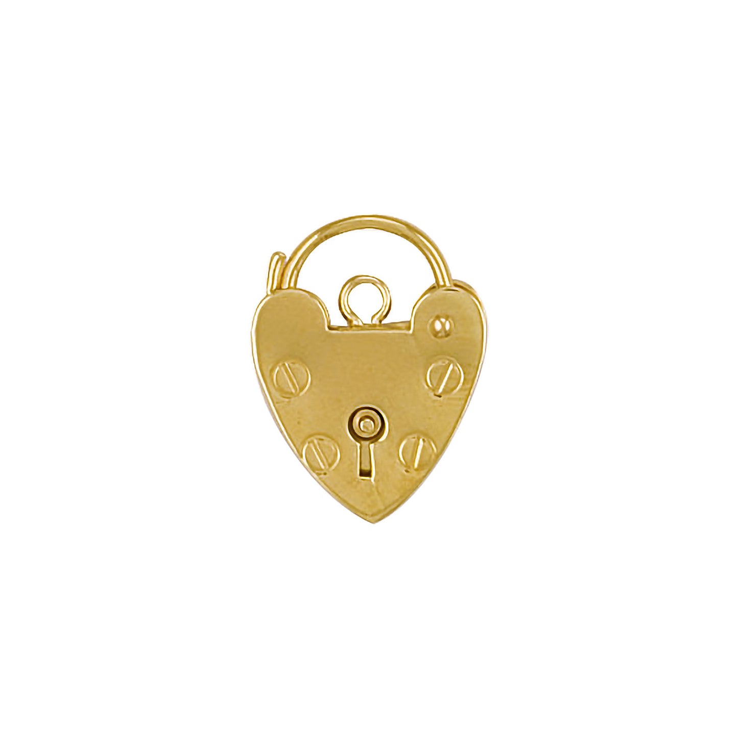 9ct Yellow Gold 11mm Padlock - 9ct Gold