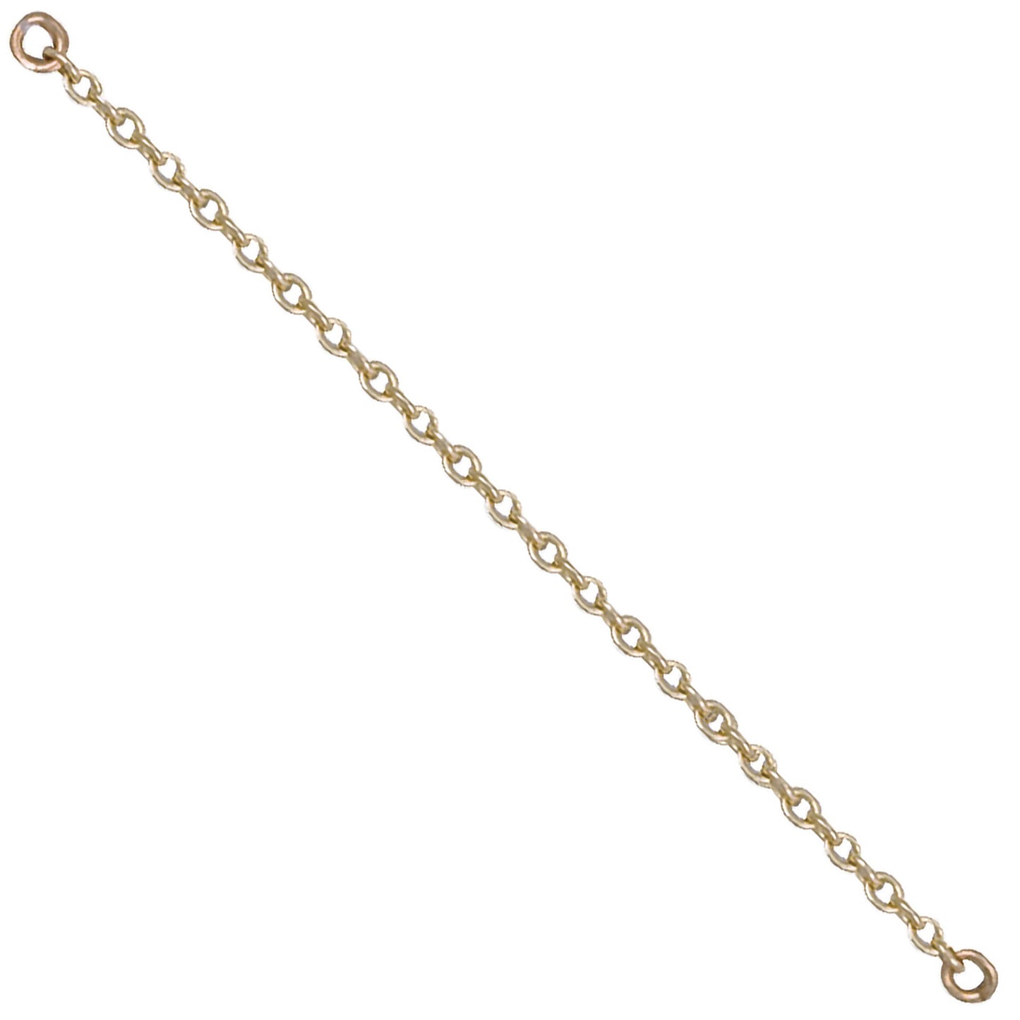 Yellow Gold 2mm Safety Chain (Pack of 3) - 9ct Gold