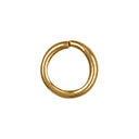 Yellow Gold 6mm Split Ring (Pack of 6)