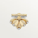 Belle Vante Grain de Café Ring Diamonds Yellow White Gold