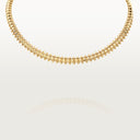 Belle Vante Clash Flexible Necklace Medium 8mm Yellow Gold