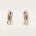 Belle Vante Trinity Earrings Classic Model 3.3mm Gold