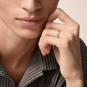 Belle Vante LOVE Ring Small Model Paved in Yellow Gold