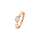 Bee de Chaumet Solitaire Ring Rose Gold Diamond 0.50ct | J4NG00