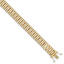 JBB131B- | 9ct Yellow Gold Watch Style 10.0mm Bracelet