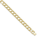 9ct Heavy Plain Polished Cast Curb Chain