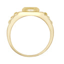 9ct Yellow Gold Child's Cubic Zirconia Set Watch Strap & Bezel Ring