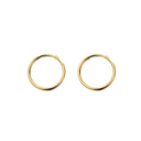 9ct Yellow Gold Hoop Earrings