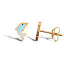 9ct Yellow Gold Stud Earrings