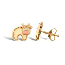 9ct Yellow Gold Stud Earrings