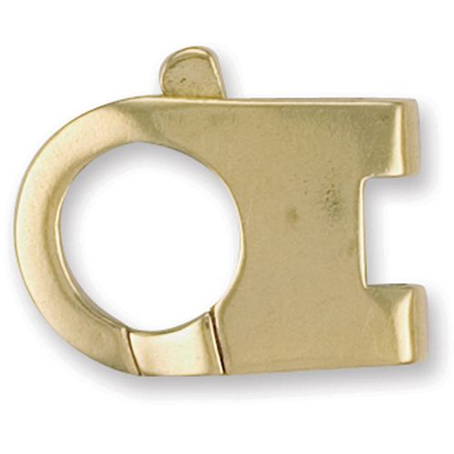 9ct Yellow Gold Flat Cast Trigger