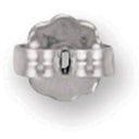 9ct White Gold Butterfly
