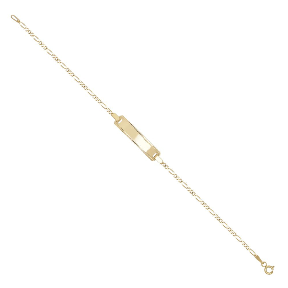 9ct Figaro ID Bracelet
