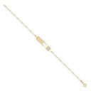 JID040- | 9ct Figaro ID Bracelet