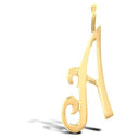 JIN002- | 9ct Yellow Gold Polished Script Initial Pendant