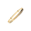 9ct Yellow Gold Childrens / baby Expanding Bangle