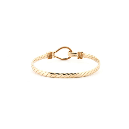 9ct Yellow child hook bangle