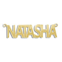 9ct Yellow Gold Personalised Nameplate