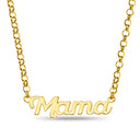 9ct Yellow Gold Personalised Nameplate