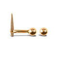 9ct Yellow Gold Nose Stud