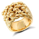 9ct Yellow Gold Keeper Ring