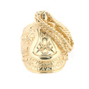 9ct Yellow Gold Saddle Ring