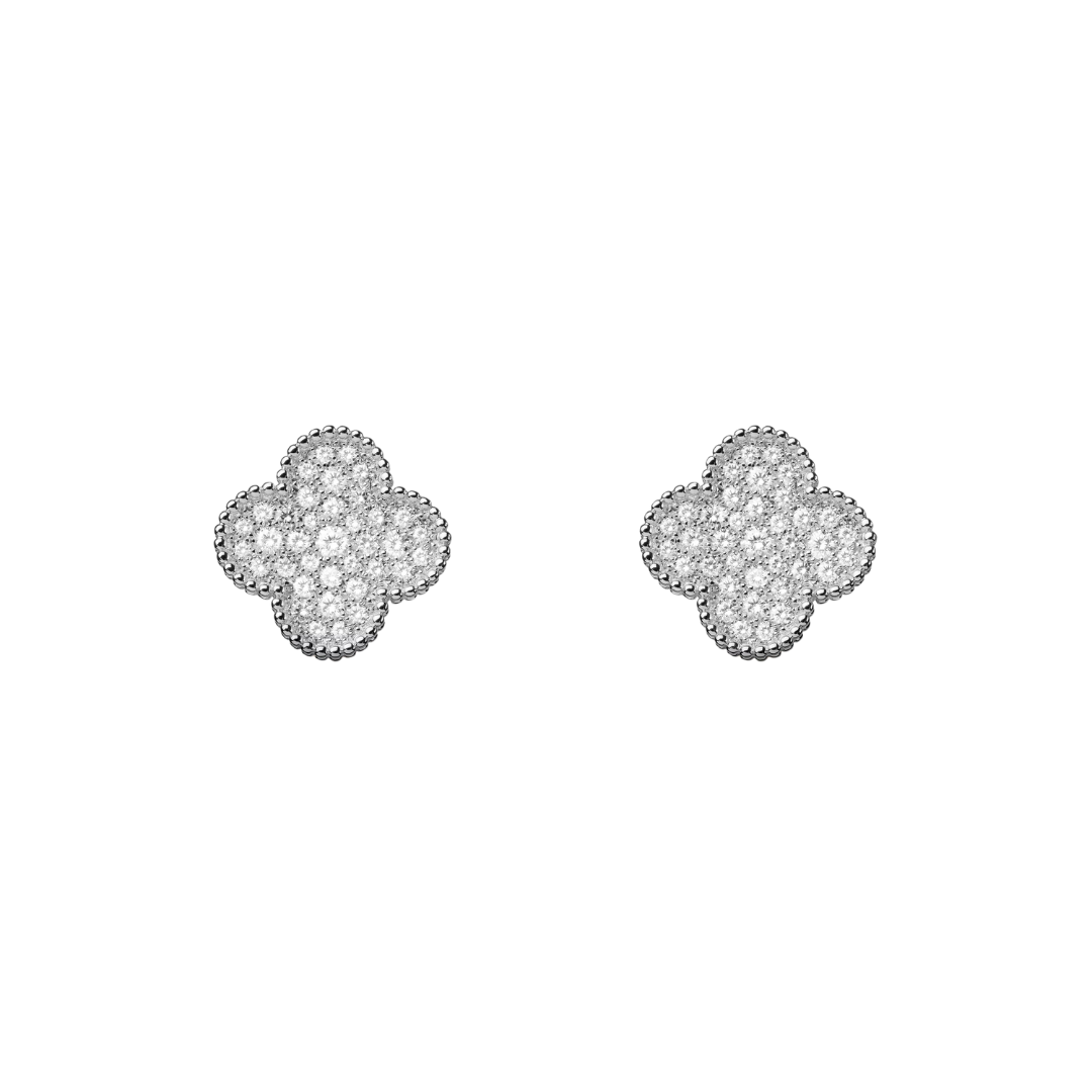 Belle Vante Earrings Diamonds 18K White Gold