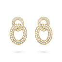 Olympia Earrings with Diamonds