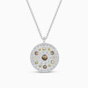 Talisman Medal in White Gold
