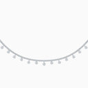 Dewdrop Necklace in White Gold