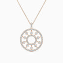 Dewdrop Medallion in Rose Gold