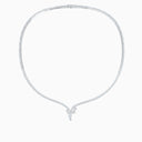 Adonis Rose Necklace in White Gold