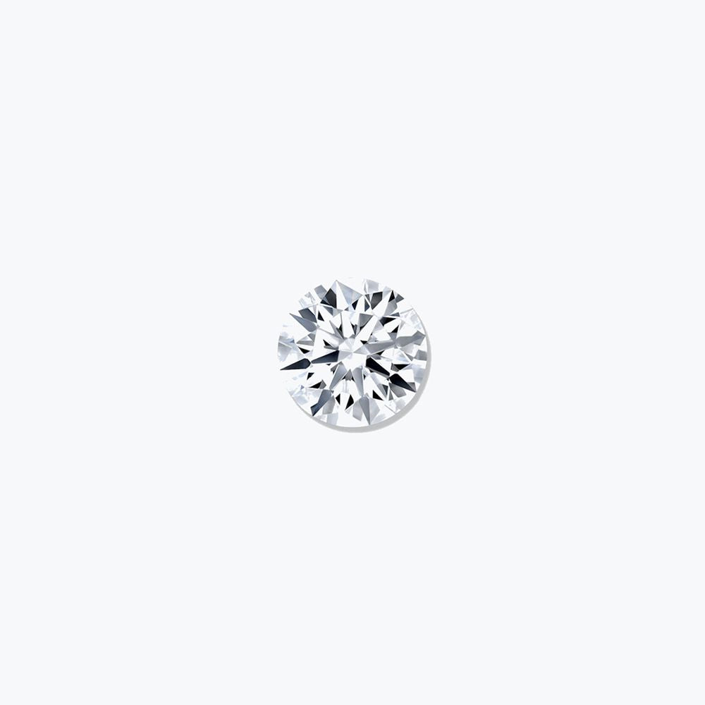 Certificated 0.70cts/5.70mm Round Brilliant-cut Natural Mined G colour Si clarity diamond