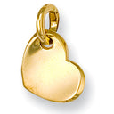 Yellow Gold Heart Pendant