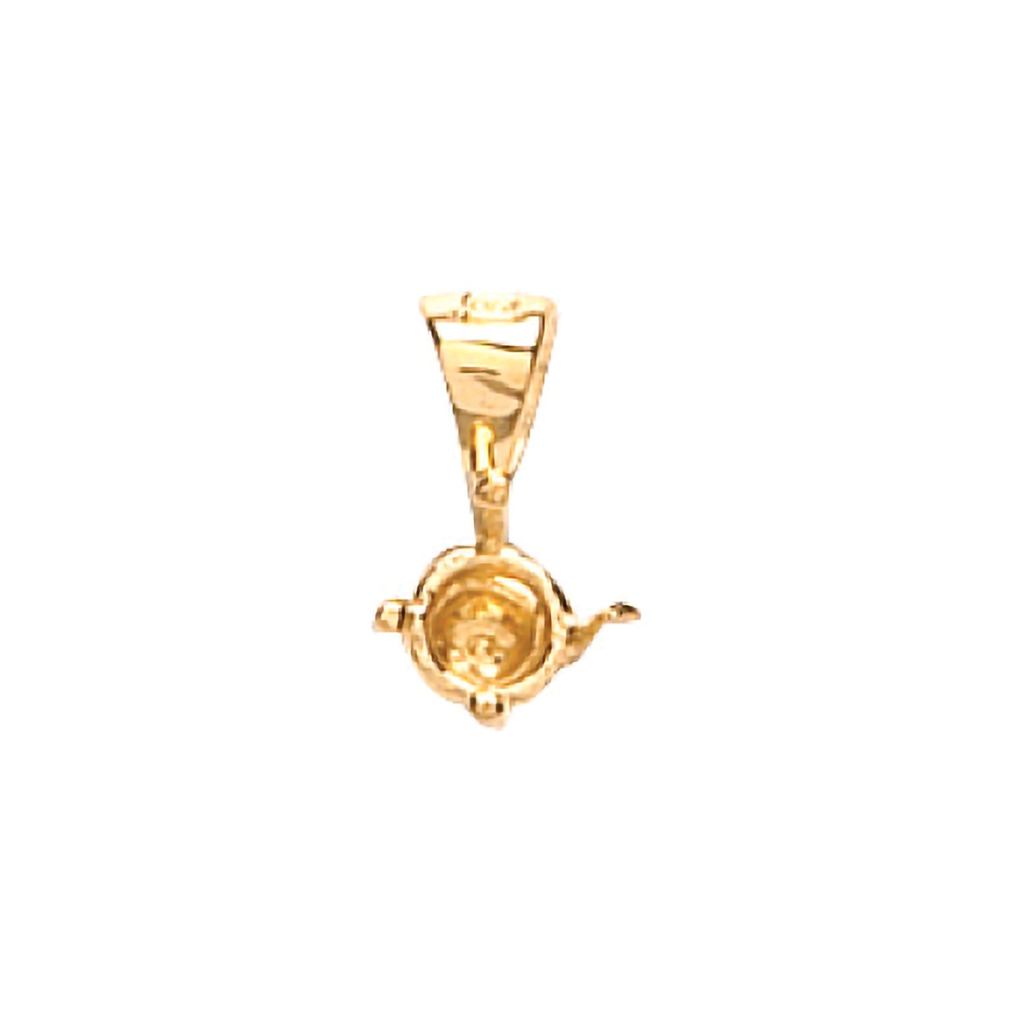 18ct Yellow Gold Pendant Mount 0.15ct - 18ct Gold