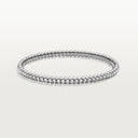 Belle Vante Clash Small Model Bracelet White Gold 6.4mm