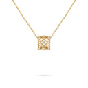Belle Vante Diamond Clovers Pendant 18K Yellow Gold
