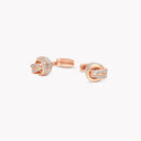 Love Knot Diamond Cufflinks | RCF146