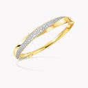 Spiral Diamond Bangle | RGB691-160