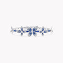 Butterfly Sapphire, Tourmaline and Diamond Bracelet | RGB722
