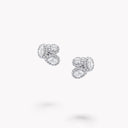 Multi Shape Diamond Stud Earrings White Gold | RGE1650