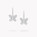 Pavé Butterfly Diamond Drop Earrings | RGE642