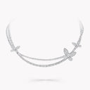 Pavé Butterfly Diamond Necklace | RGN764