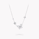 Butterfly Diamond Pendant White Gold | RGP906