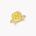 Radiant Cut Yellow Diamond Engagement Ring in Yellow Gold | RGR647